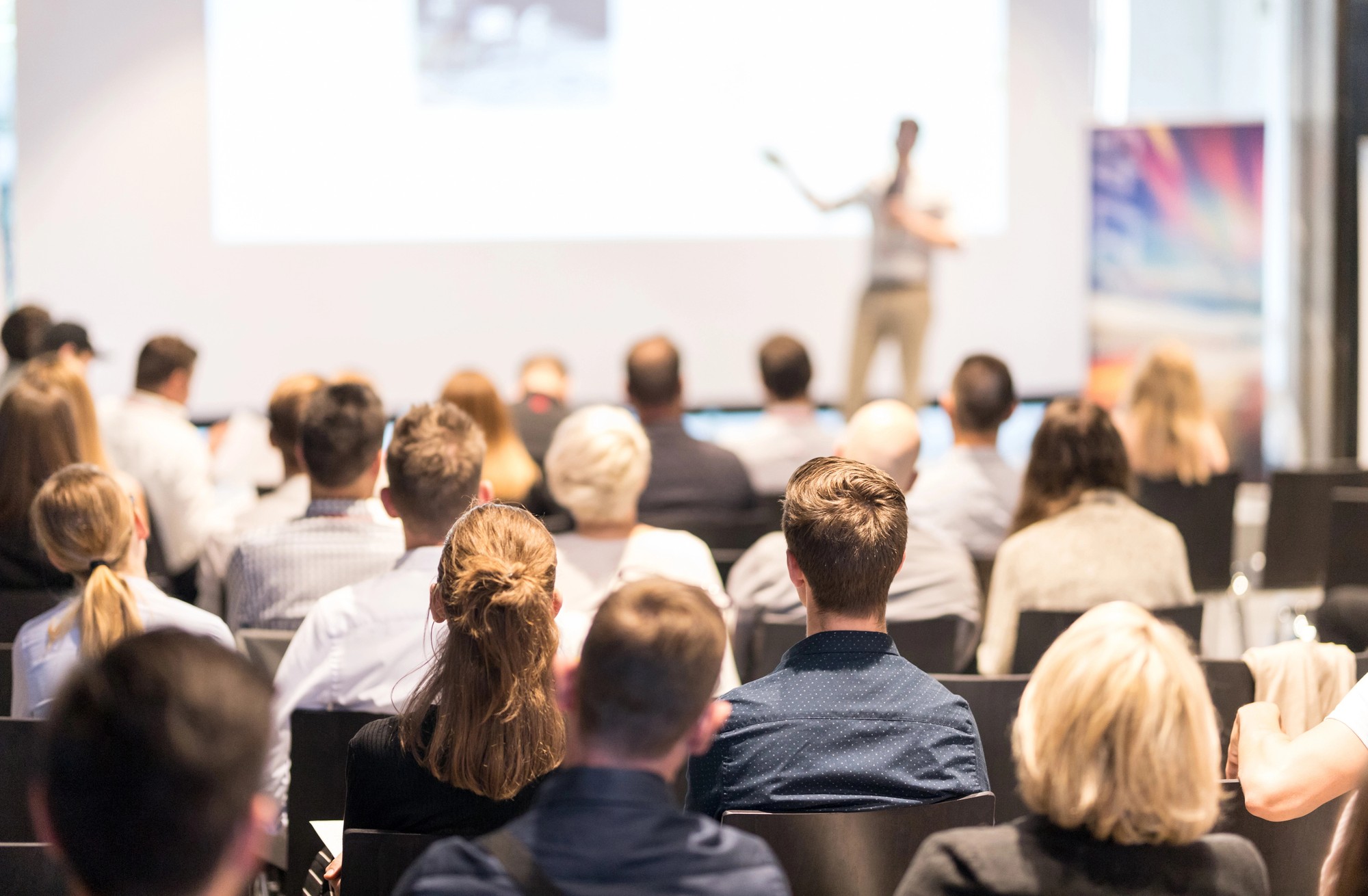 Voll besetztes Auditorium