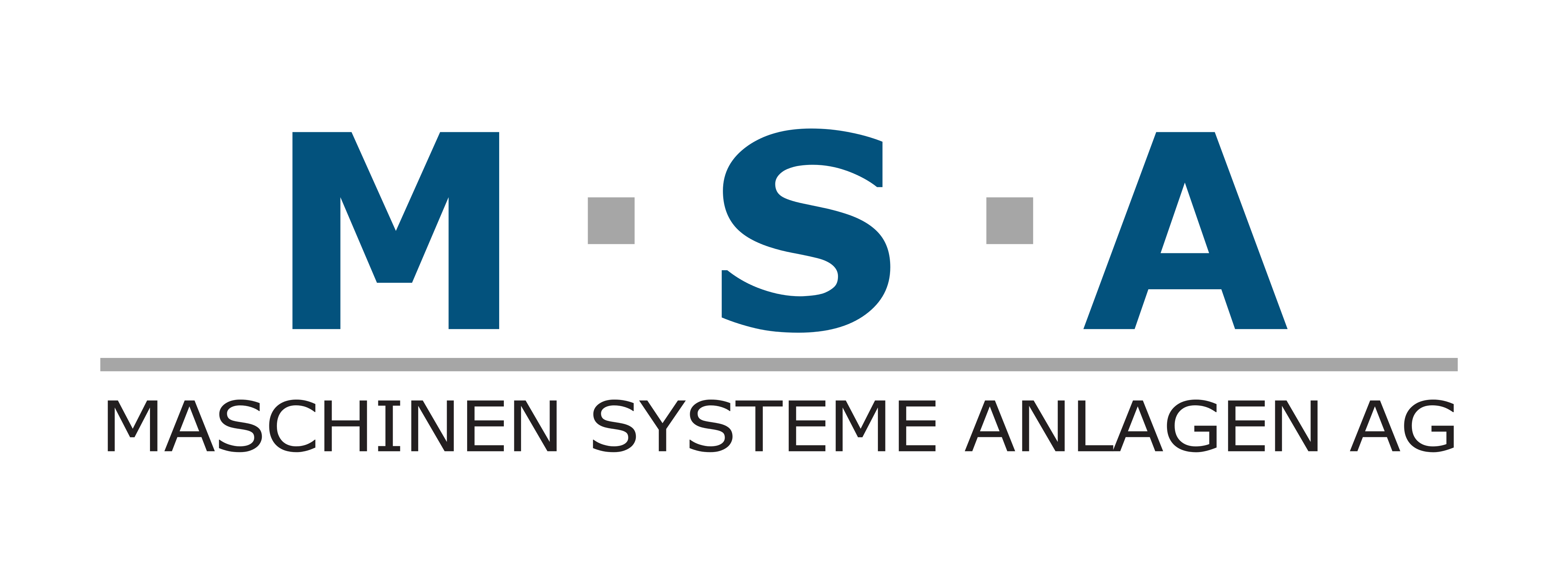 Logo von MSA Maschinen Systeme Anlagen AG