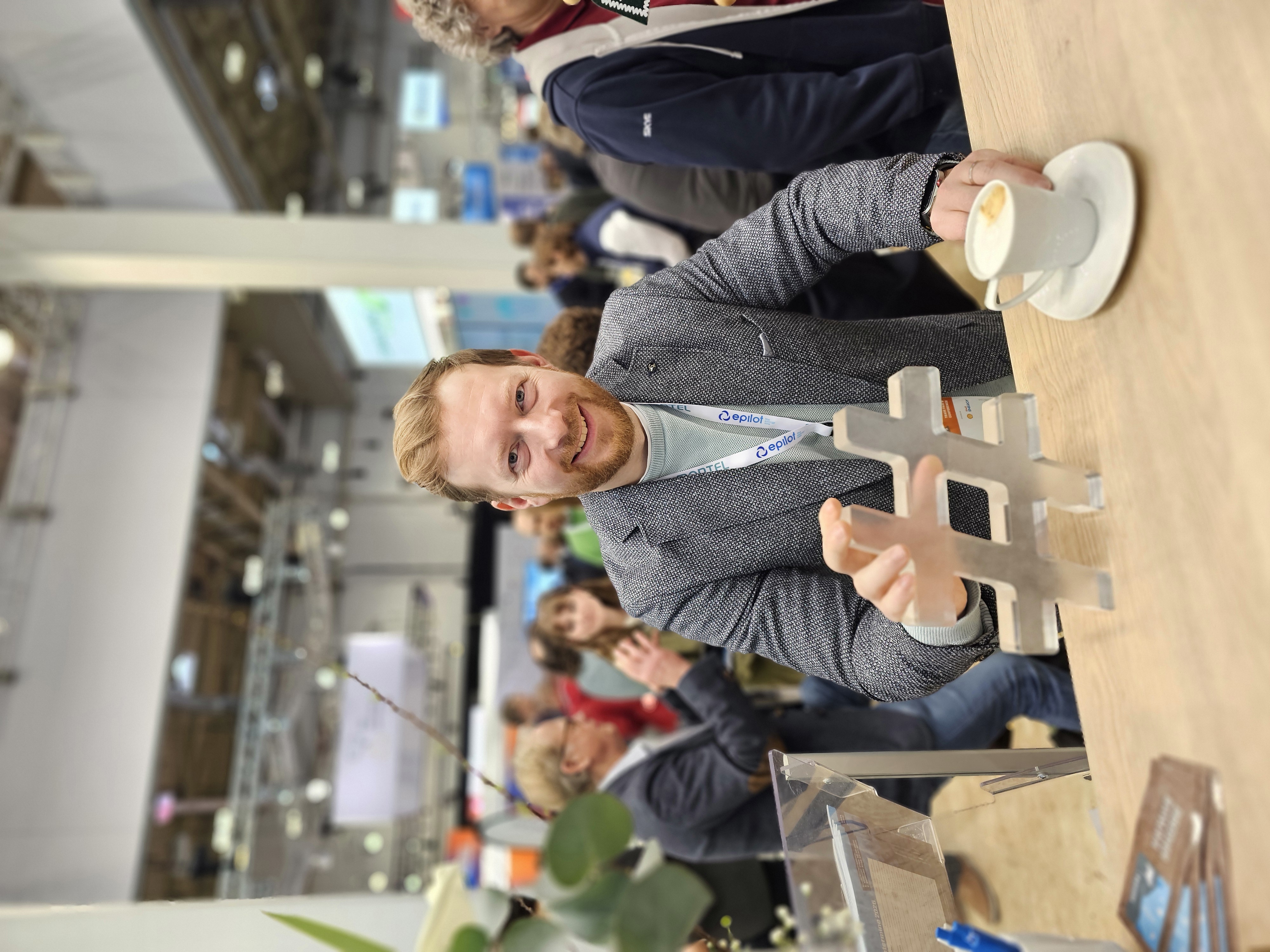 Leonard Höcht auf der E-World 2026