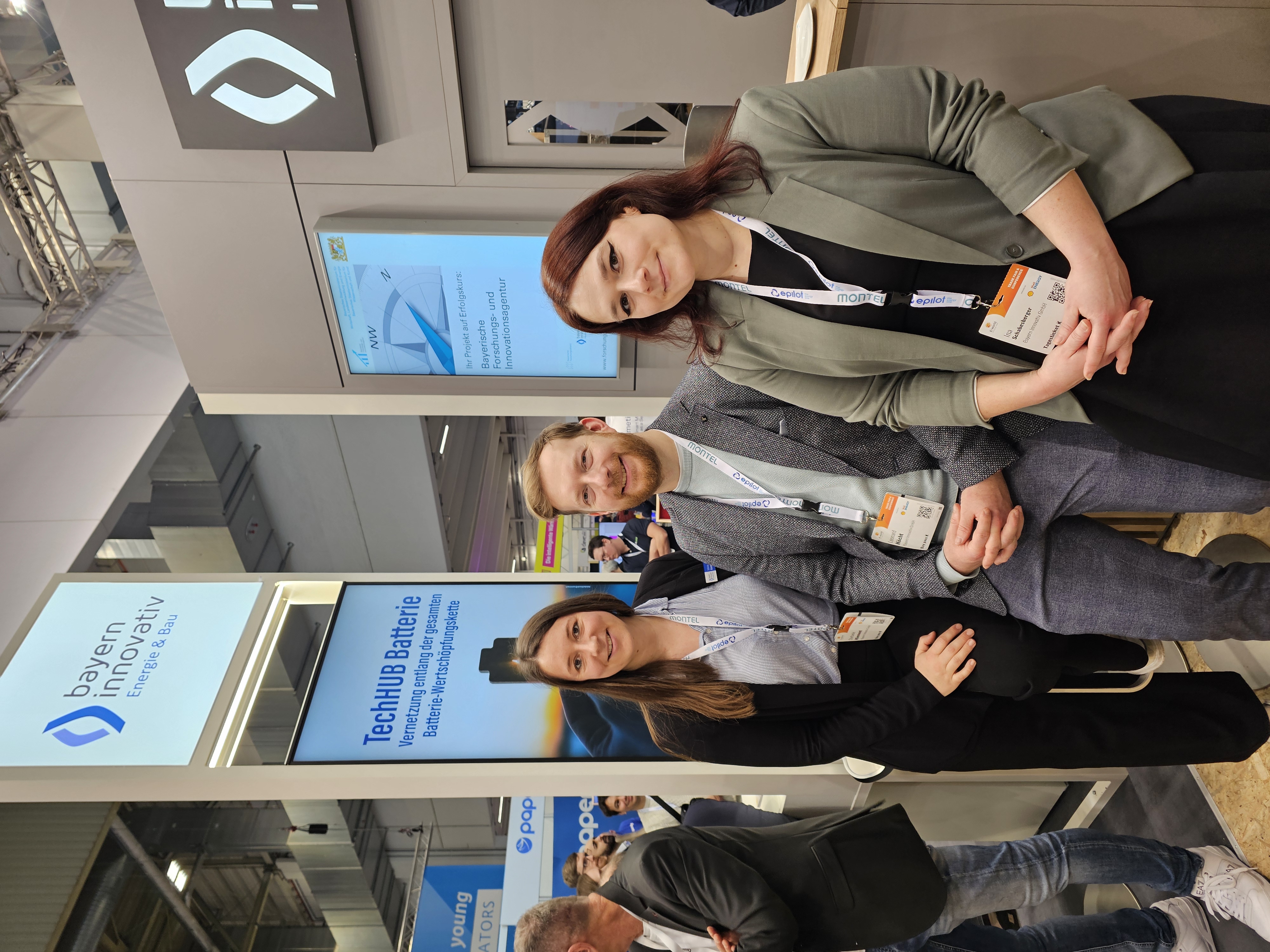 Team Cluster Energietechnik auf der E-World 2026