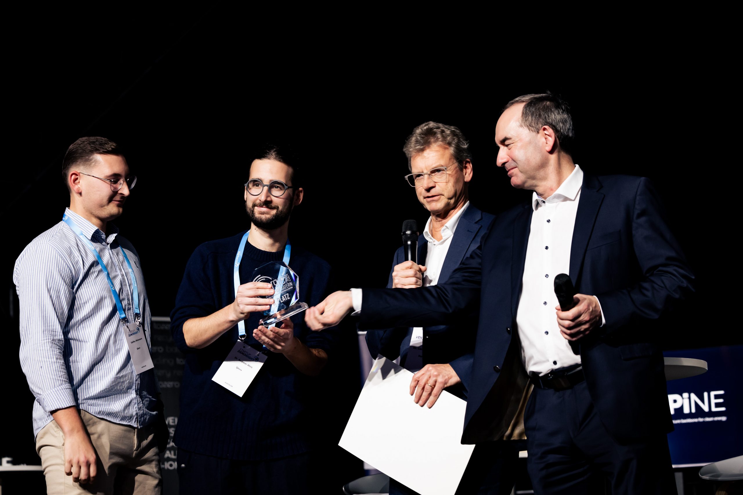 Preisverleihung mit Hubert Aiwanger