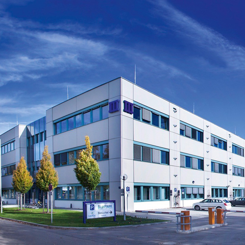 Außenansicht des Hauptgebäudes Biopark Regensburg