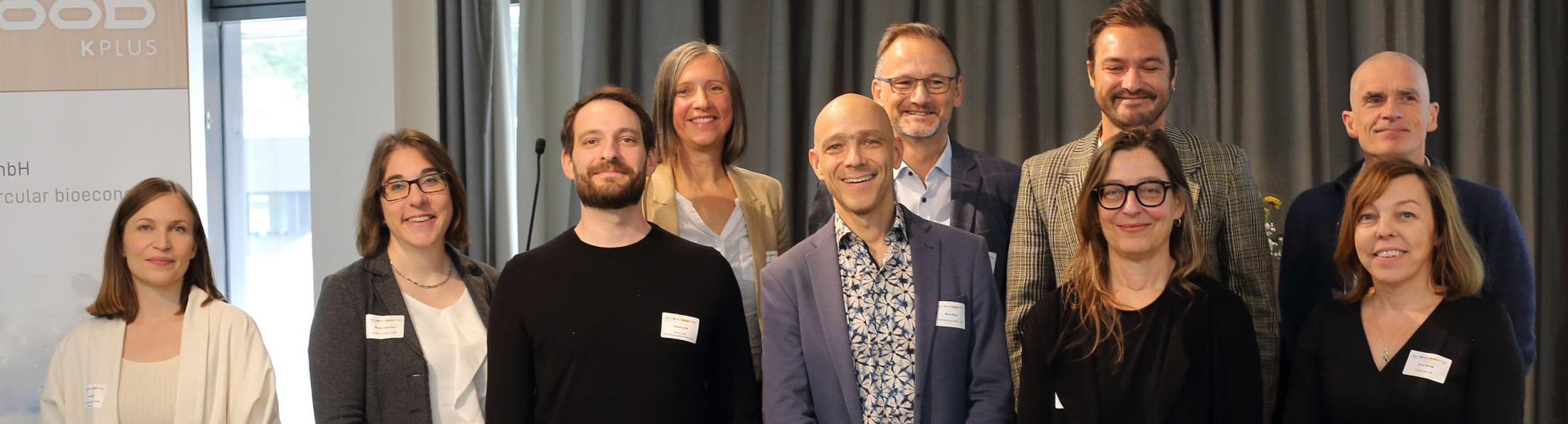 Referierende beim Wood K Plus Symposium