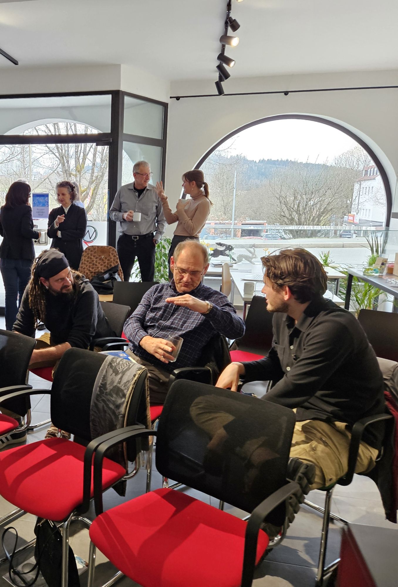 Austausch zwischen verschiedenen Personen