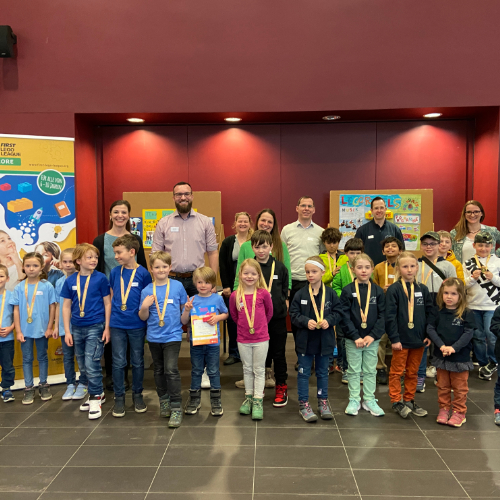 Kinder in der Uni Augsburg 