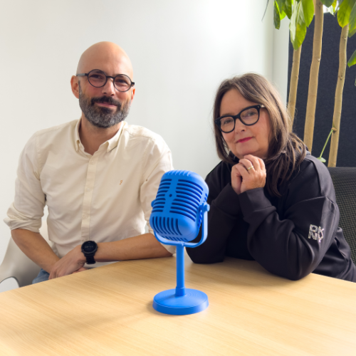 Foto zur Podcastfolge 151 mit Barbara Groll und Andreas Auberger 