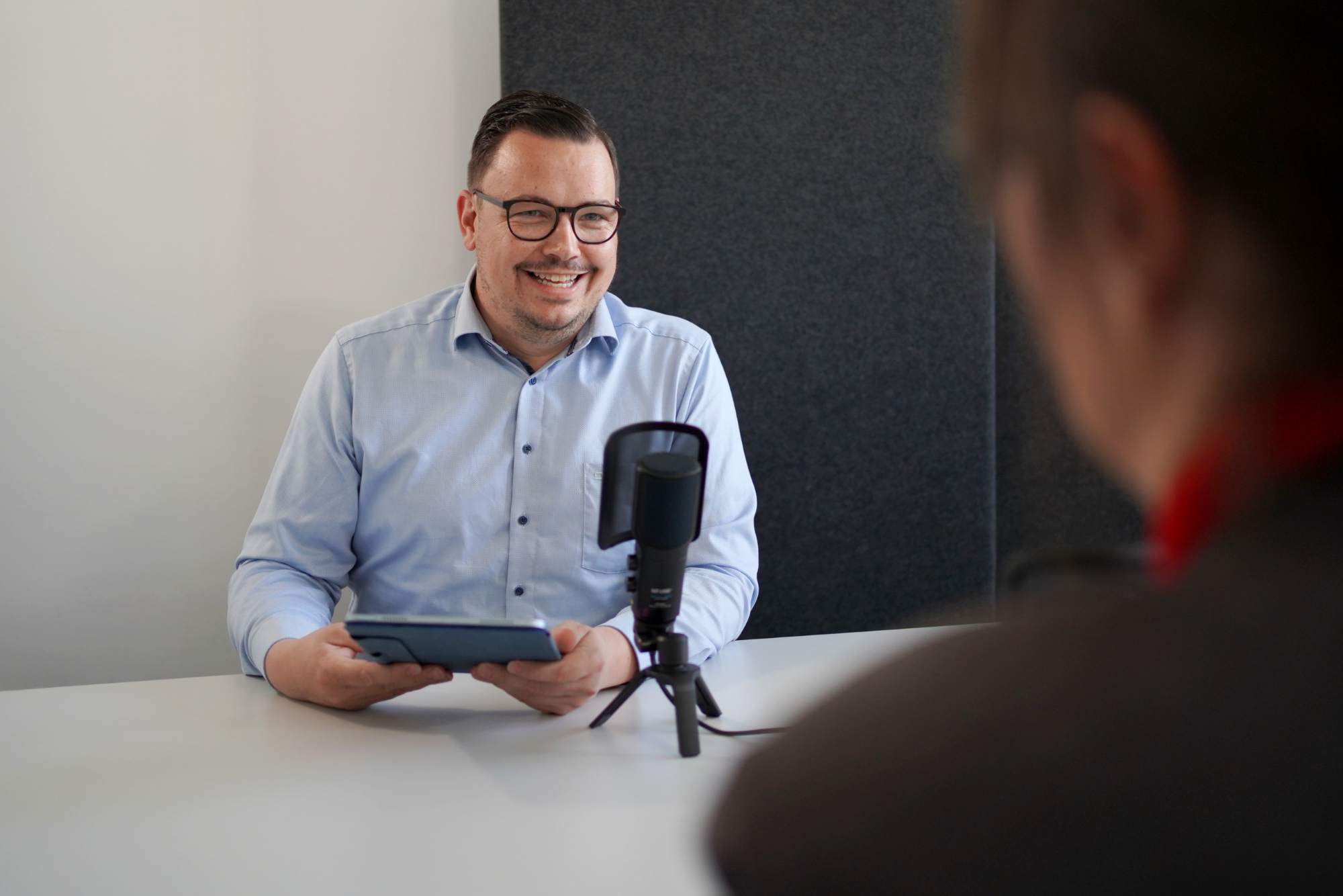 Moderator Christoph Raithel