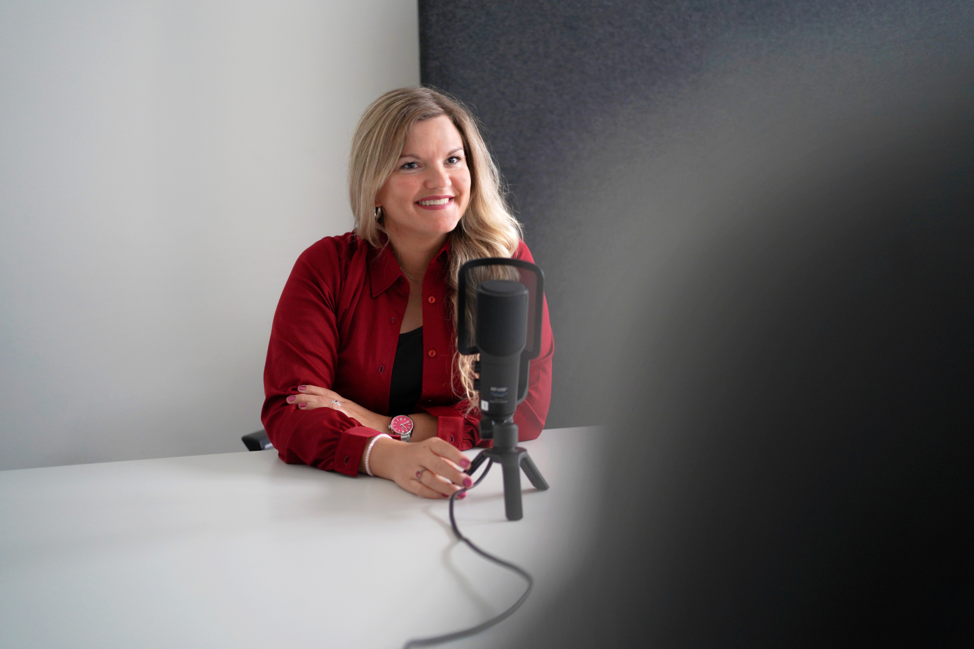 Moderatorin Tanja Jovanovic 