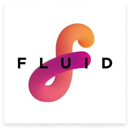 Das Logo der FLUID Design GmbH