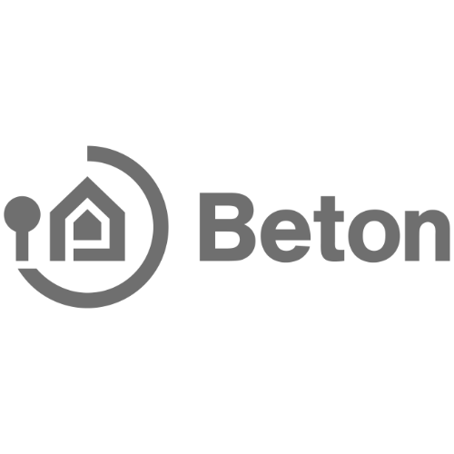 Logo der InformationsZentrum Beton GmbH bestehend aus einem Kreis und dem ein Haus und ein Baum sind und dem Schriftzug " Beton"