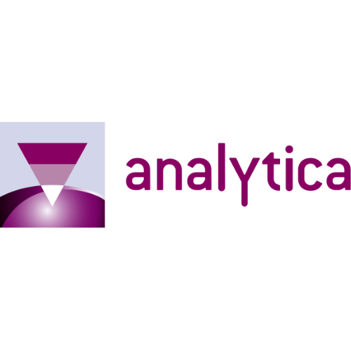 Logo der Messe "analytica"