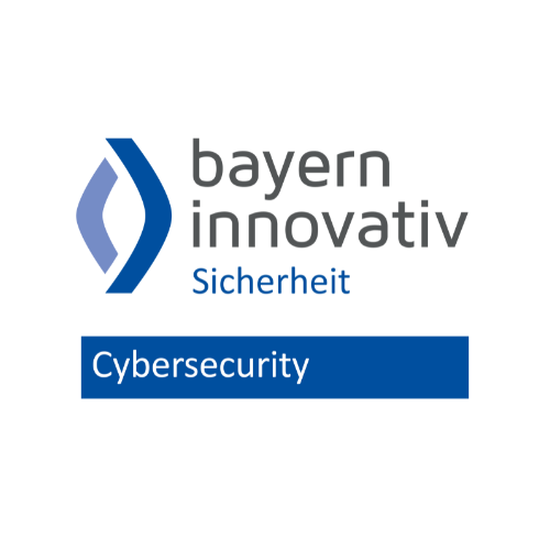 Logo des Cybersecurity-Innovationsnetzwerkes der Bayern Innovativ GmbH