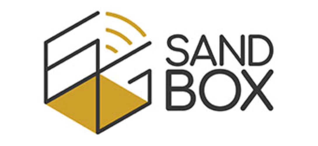 The 6G Sandbox logo, showing a box with waves.