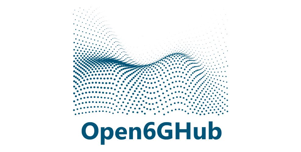 The Open 6GHub logo, showing a point cloud.