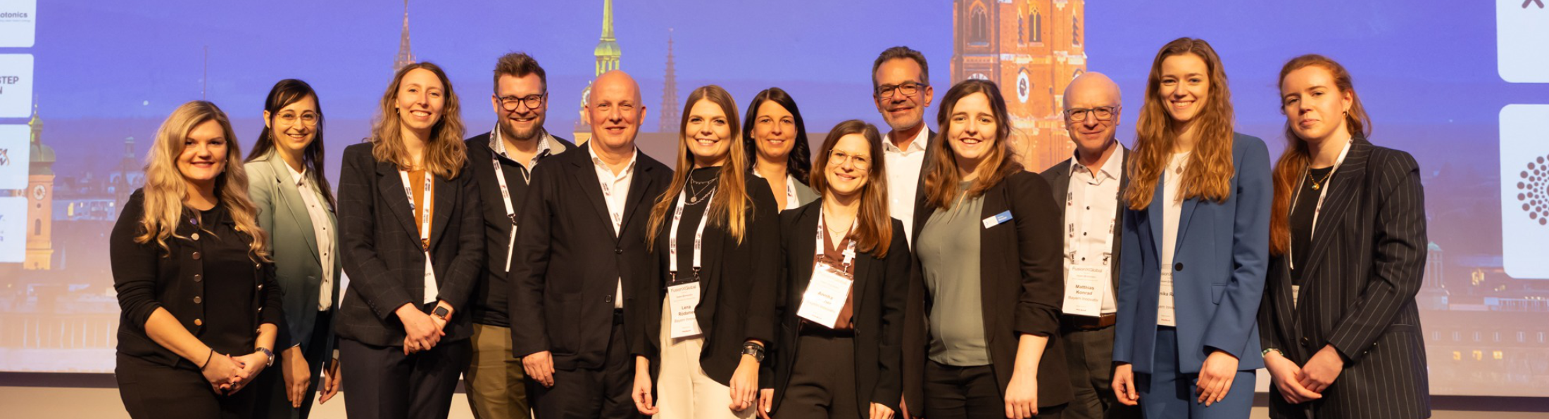 Das Bayern Innovativ Team bei der FusionX:Global