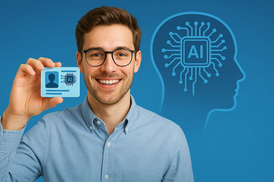 auf dem Bild ist ein Herr vor blauem Hintergund zu sehen