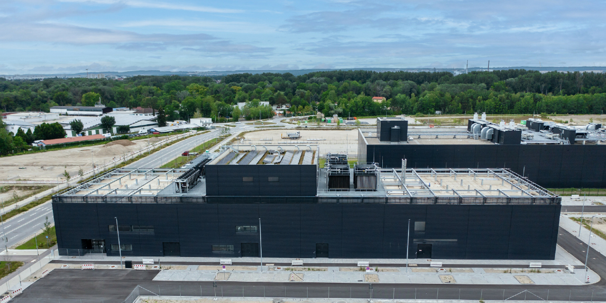 Blick auf den IN-Campus