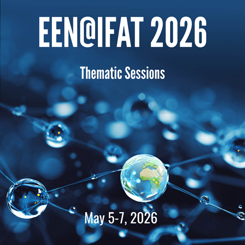 Vernetzte Wassertropfen mit Weltkugel