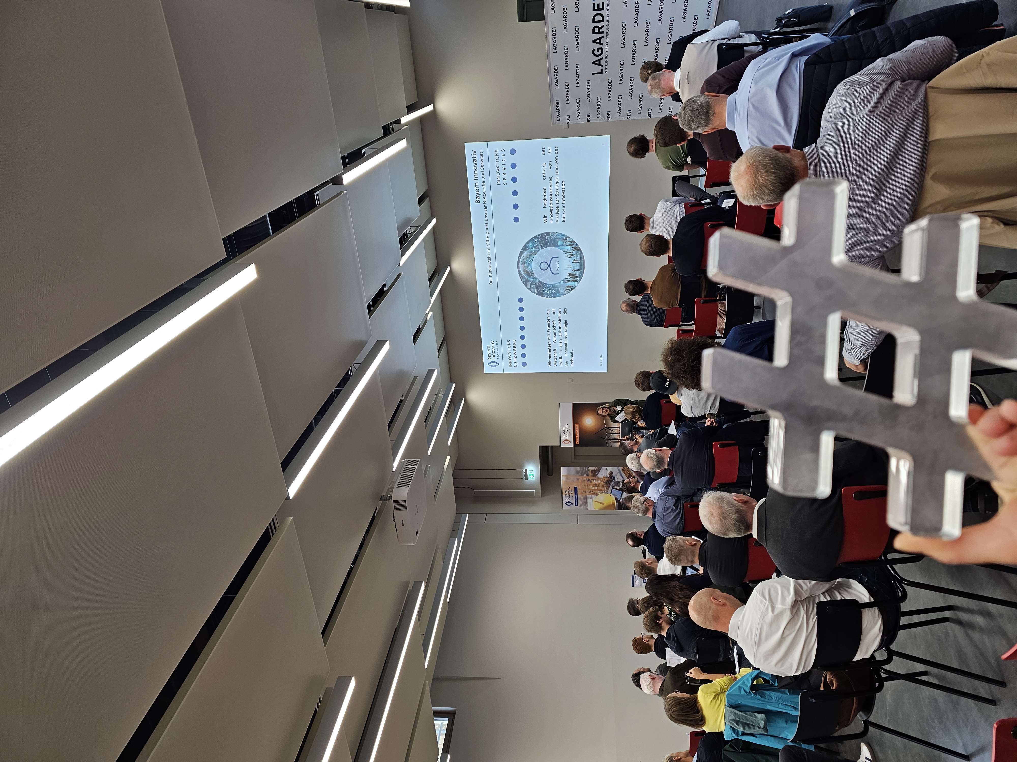 Vortrag auf dem Cluster-Treff Wärme 4.0 auf dem Lagarde Campus Bamberg