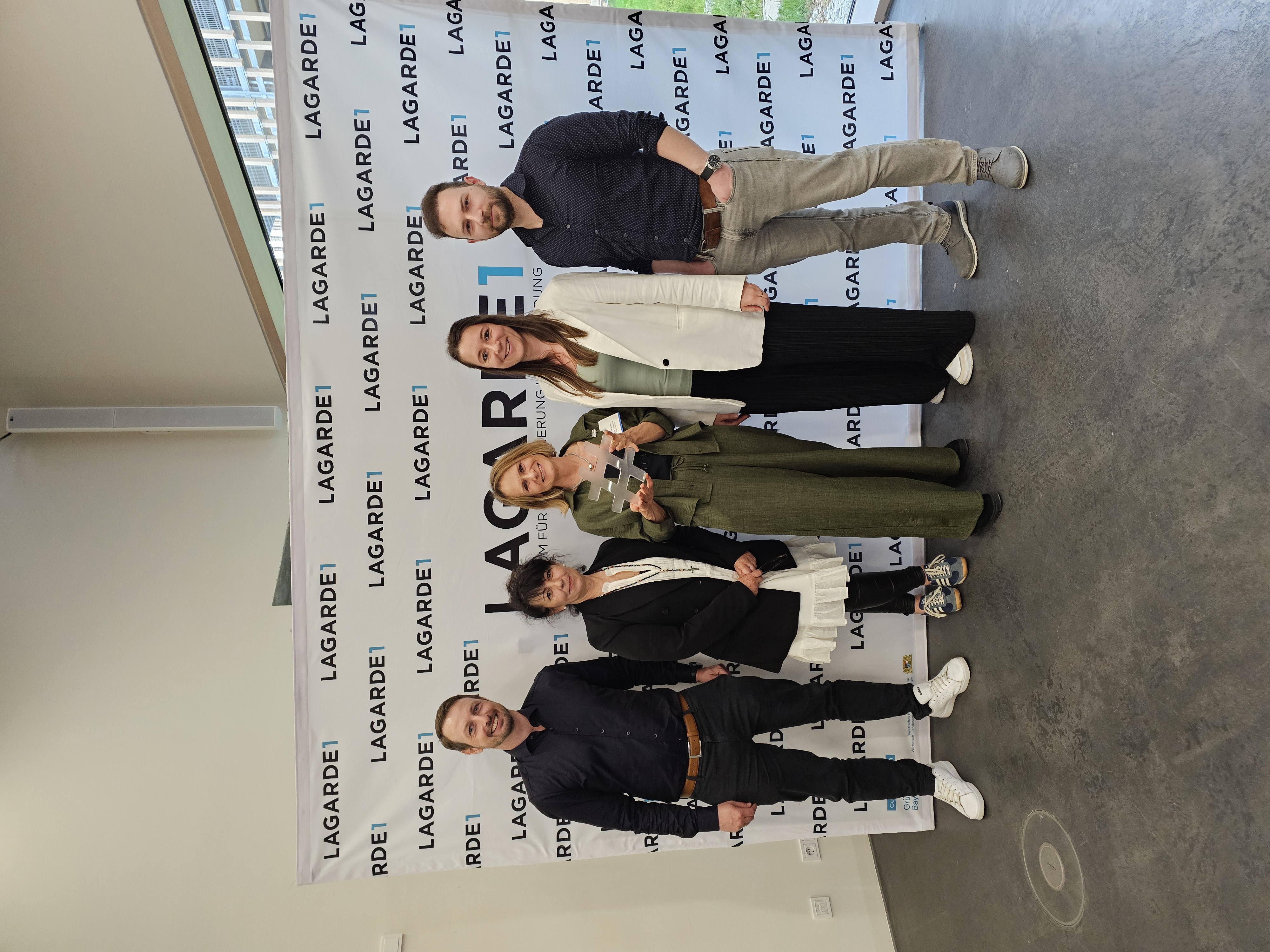 Bayern Innovativ Mitarbeiter auf dem Cluster-Treff Wärme 4.0 auf dem Lagarde Campus Bamberg