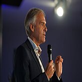 Prof. Kellerer during his wrap-up at the Thinknet 6G Summit