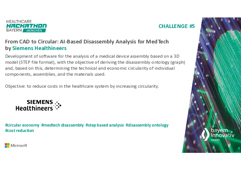 PDF Healthcare Hackathon Challenge 5 Siemens Healthineers