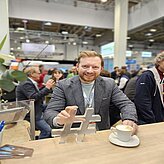 Leonard Höcht auf der E-World 2026