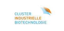 auf dem Bild ist das Logo vom Cluster Industrielle Biotechnologie zu sehen