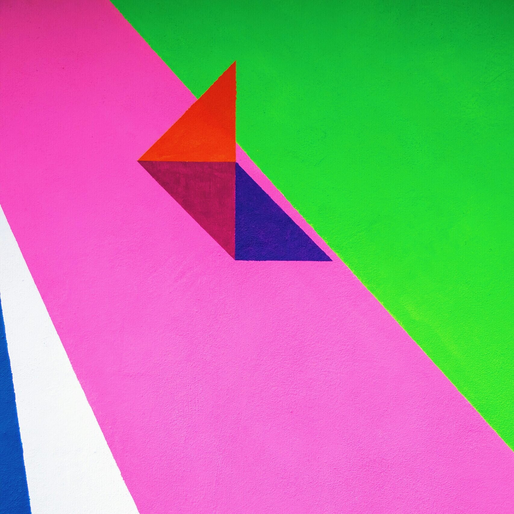 Bunte geometrische Formen