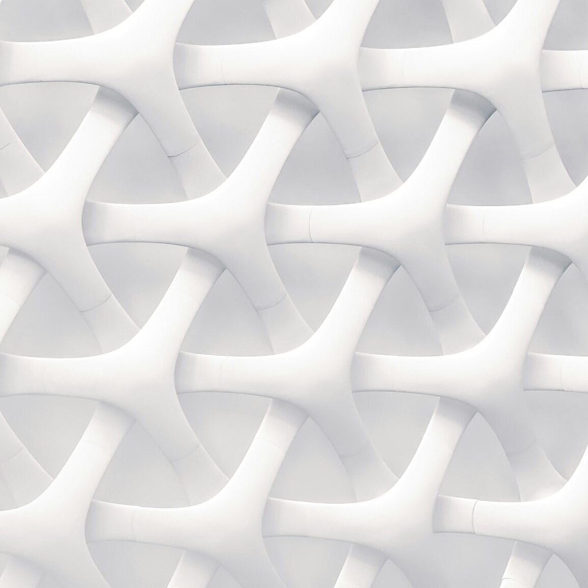 weißes geometrisches Gespann