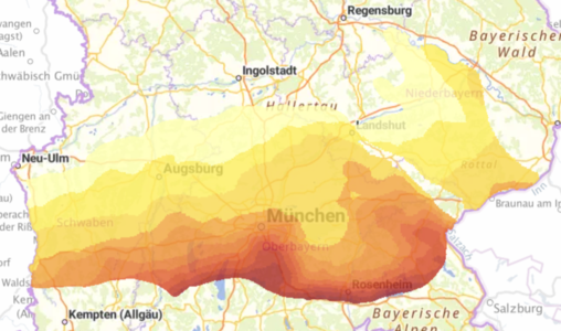 Potenzialkarte Energie-Atlas