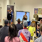 Vortrag Anne Weberndoerfer und Felix Laarman