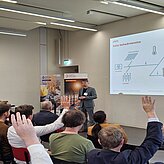 Vortrag auf dem Cluster-Treff Wärme 4.0 auf dem Lagarde Campus Bamberg