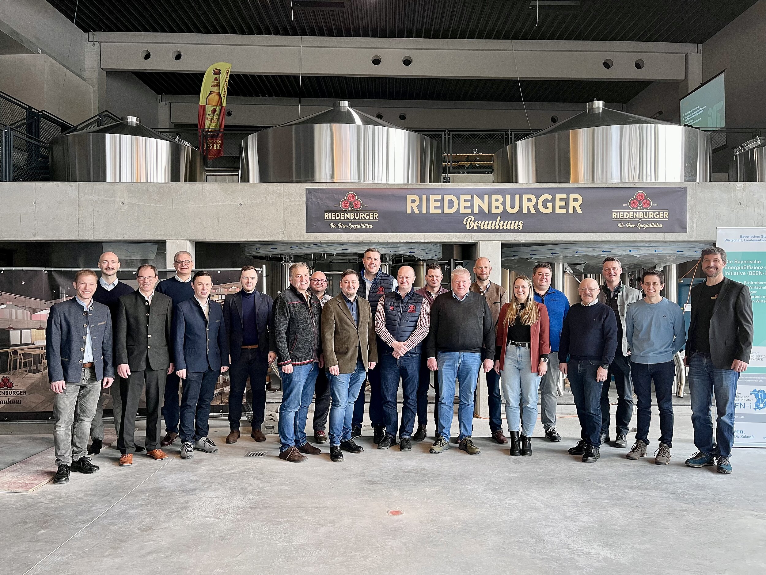 Gruppenfoto Riedenburger Brauhaus