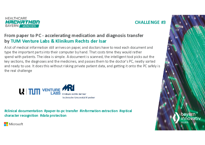 PDF Healthcare Hackathon Challenge 3 tum mri