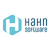 Wortmarke Hahn Softwareentwicklung, Firmenlogo auf weißen Hintergrund