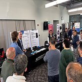 Ausstellung bei der Automotive Mission nach Detroit im Oktober 2025