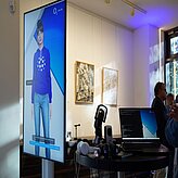 The O2 AI assistant welcoming guests on the Thinknet 6G Summit