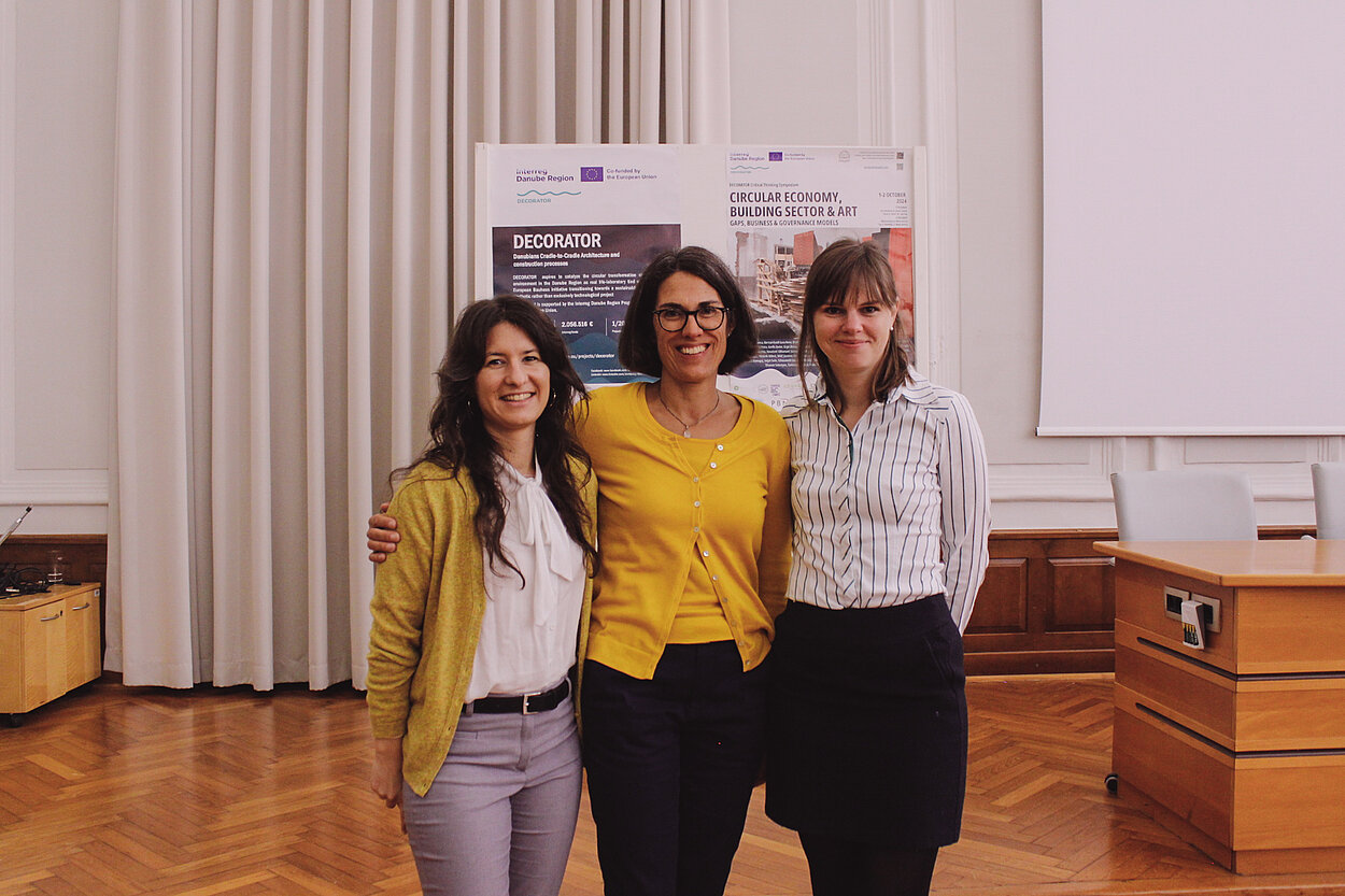 v.l. Annika Verter, Astrid Köppel, Charlotte Stegmayer