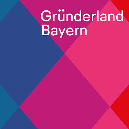 Banner vom Gründerland Bayern