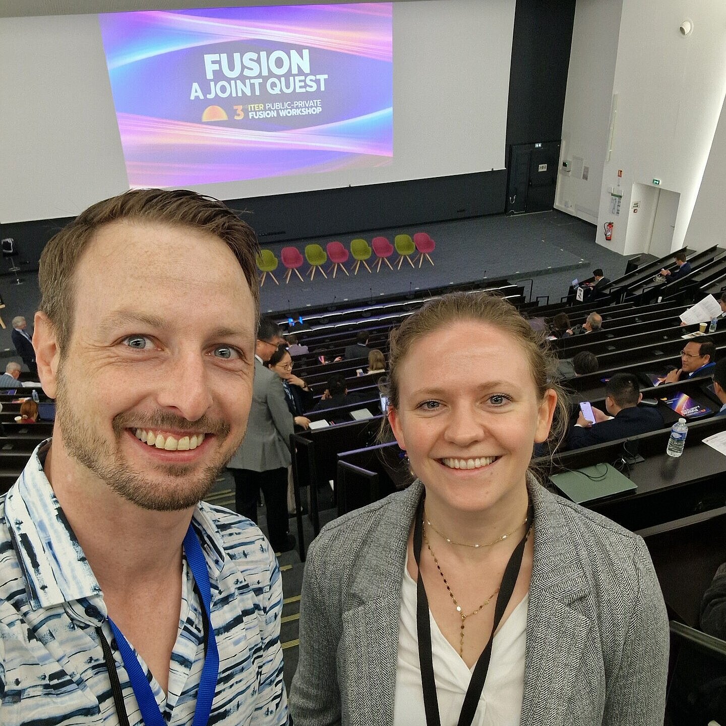 Ein gemeinsames Bild von Frau Dr. Baumgartner und Herr Dr. Zenk