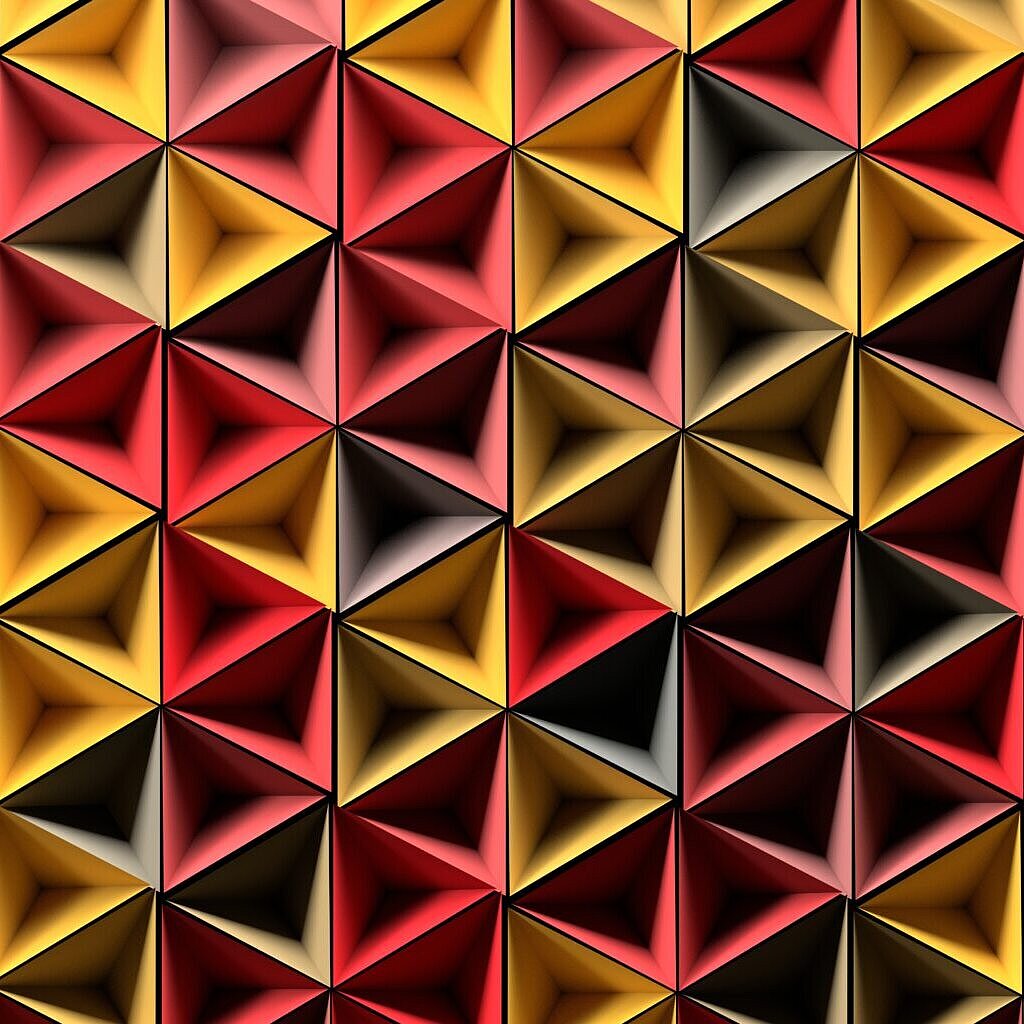 Gemusterte Struckturen