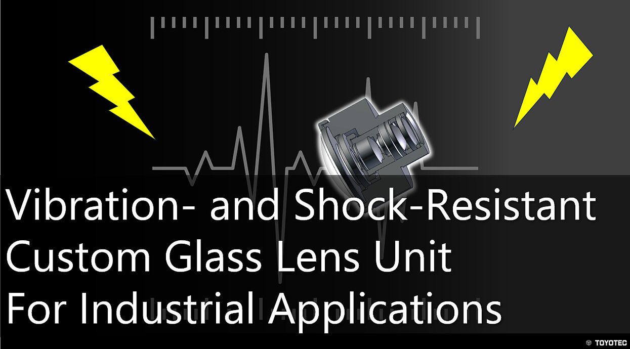 Vibration- und schockresistente maßgeschneiderte Gläser für industrielle Anwendungen.