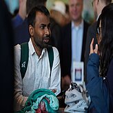 A Guest with a backpack on the Thinknet 6G Summit