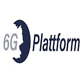 The 6G Plattform logo, shwing a sphere with a Germany outlined.