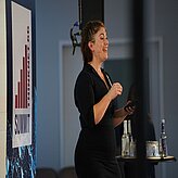 Ms. Craven presenting on the Thinknet 6G Summit