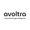 Firmenlogo "avoltra GmbH", dunkle Schrift auf weißen Hintergrund