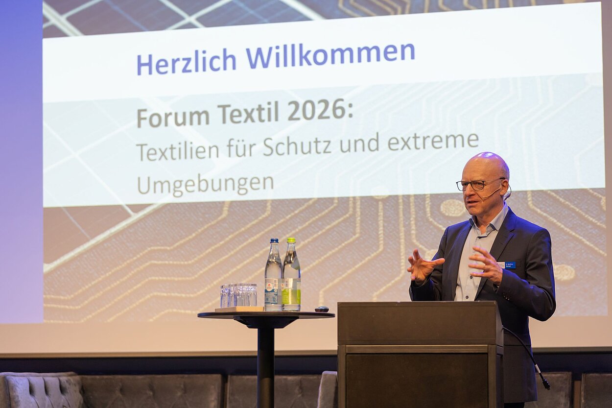 Vortrag auf der Forum Textil 2026
