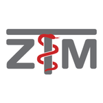 Auf dem Bild ist das Logo der Zentrum für Telemedizin e.V. zu sehen. Es ist in Großbuchstaben und grauer Schrift.