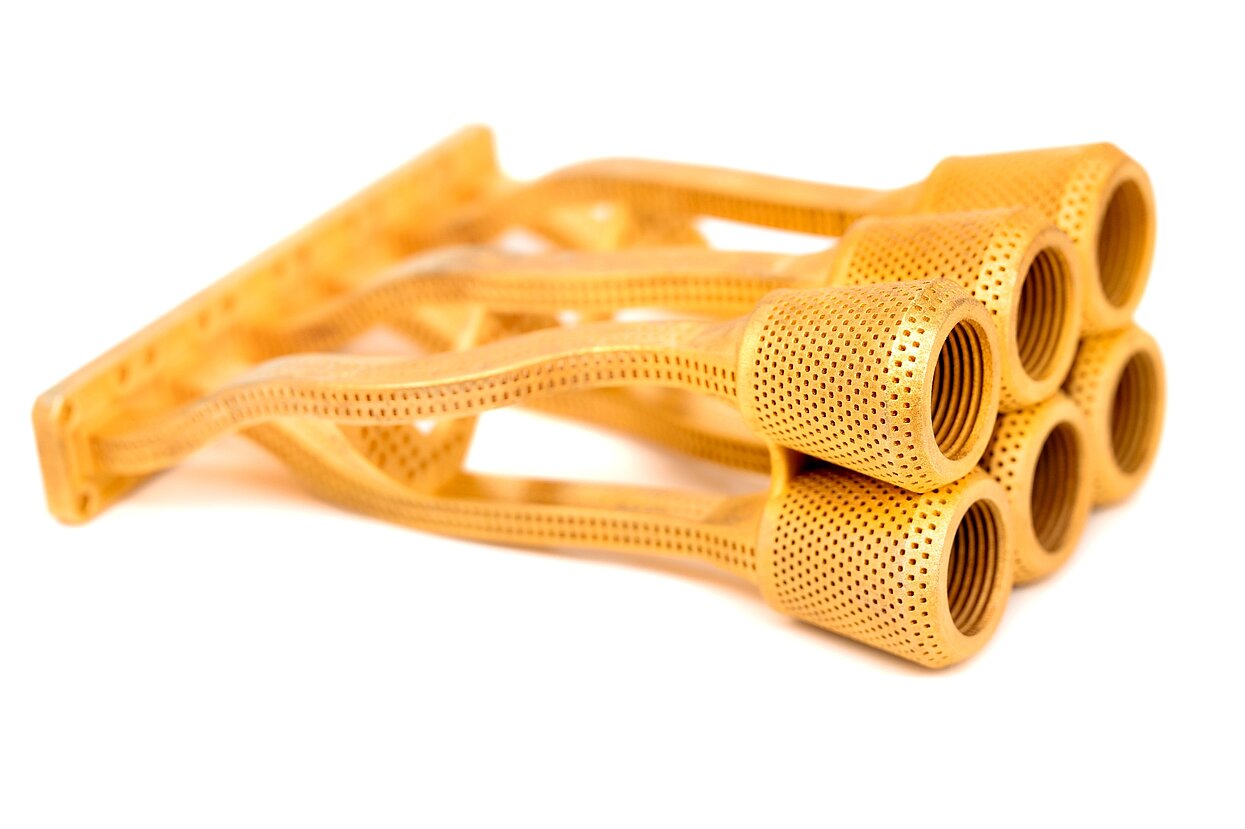 3D-gedrucktes Produkt von Golden Devices